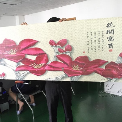竹席竹帘打印机效果图